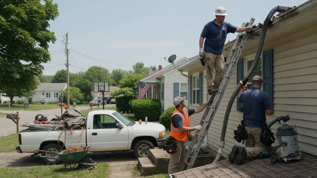 Gutter Installation in Naponee, NE near me